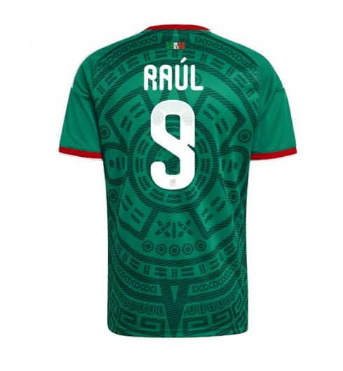 Meksiko Raul Jimenez #9 Kotipaita MM-kisat 2026 Lyhythihainen Meksiko Raul Jimenez #9 Kotipaita MM-kisat 2026 Lyhythihainen